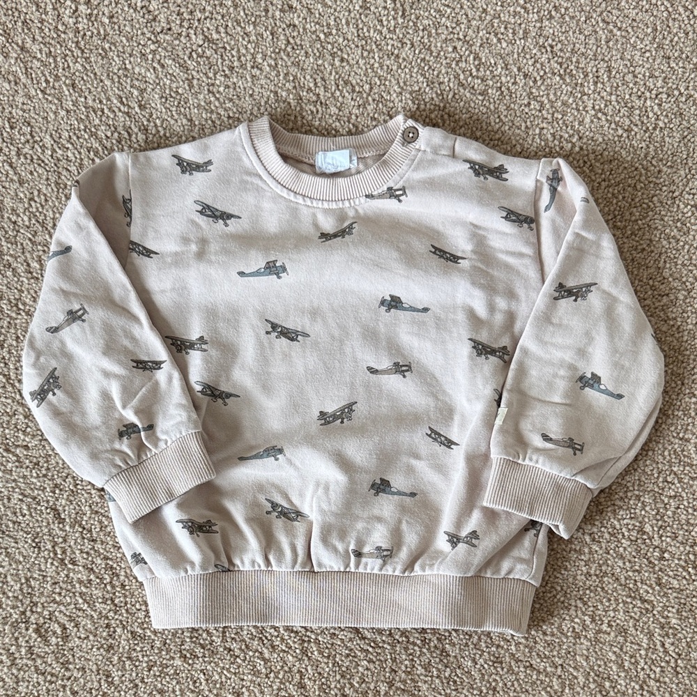 Jamie Kay vintage avion sweatshirt